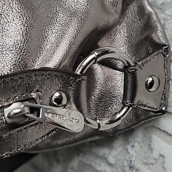 MICHAEL KORS Metallic Fulton Bowler Bag - Picture 6 of 13